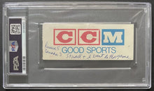 Load image into Gallery viewer, 1972 Summit Series Game 4 Ticket Team Canada vs USSR Hockey Vancouver PSA PR 1MK
