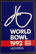 Load image into Gallery viewer, 1992 World Bowl Montreal Second Championship Game WLAF Football Sticker Decal
