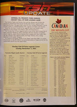 Load image into Gallery viewer, 1993 NHL Hockey Hall of Fame Game Program Signed Autographed Gillies Federko +1
