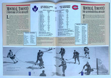Load image into Gallery viewer, 1991 Historic NHL Opening Night 75th Season Program Montreal Canadiens Toronto
