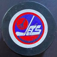 Winnipeg Jets WHA Hockey Game Puck Biltrite Slug Vintage Made In Canada