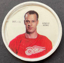 Load image into Gallery viewer, 1968-69 Shirriff Salada Hockey Coin Gordie Howe DET-11 NHL Detroit Red Wings
