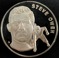 1972 Steve Owen Pro Football Hall Of Fame Medal Franklin Mint 1 Troy Oz NFL