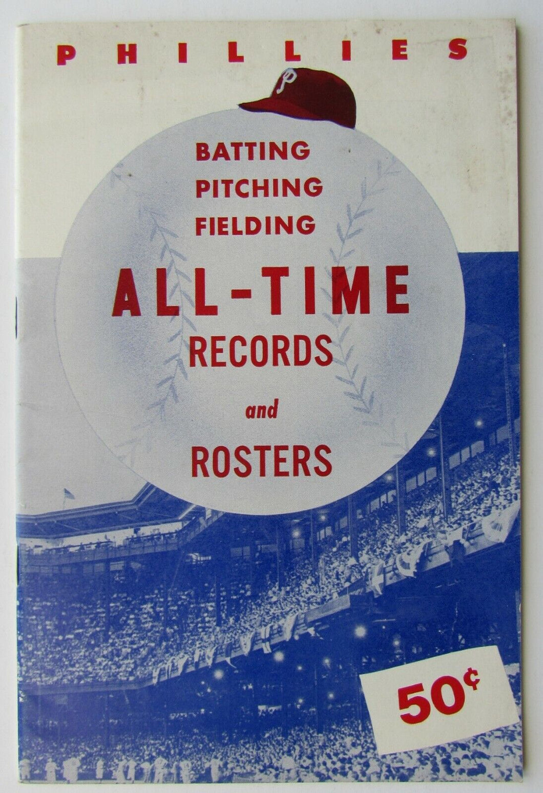 1952 Season MLB Philadelphia Phillies All Time Records & Rosters Baseball VTG