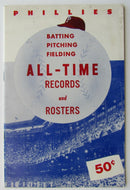 1952 Season MLB Philadelphia Phillies All Time Records & Rosters Baseball VTG