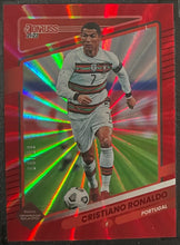 Load image into Gallery viewer, 2021 Donruss Road to Qatar Cristiano Ronaldo #116 Holo Red Laser 60/99 SGC 9.5

