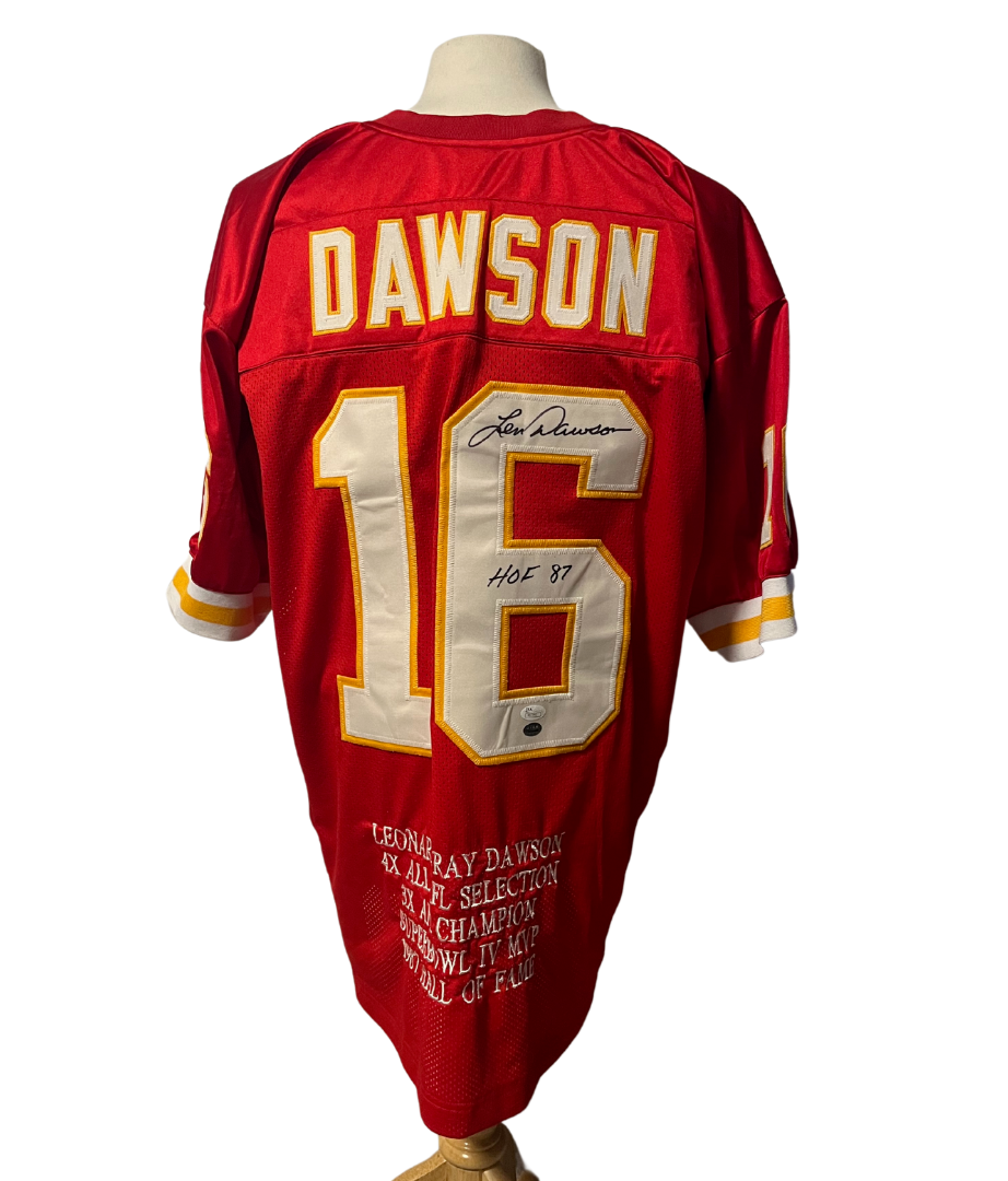 Len dawson jersey online