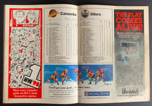 Load image into Gallery viewer, 1982 Pacific Coliseum NHL Program Oilers vs Canucks Gretzky 200th Goal Milestone
