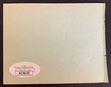 Load image into Gallery viewer, Toe Blake Autographed Cut Montreal Canadiens NHL Hockey Signed JSA Vintage
