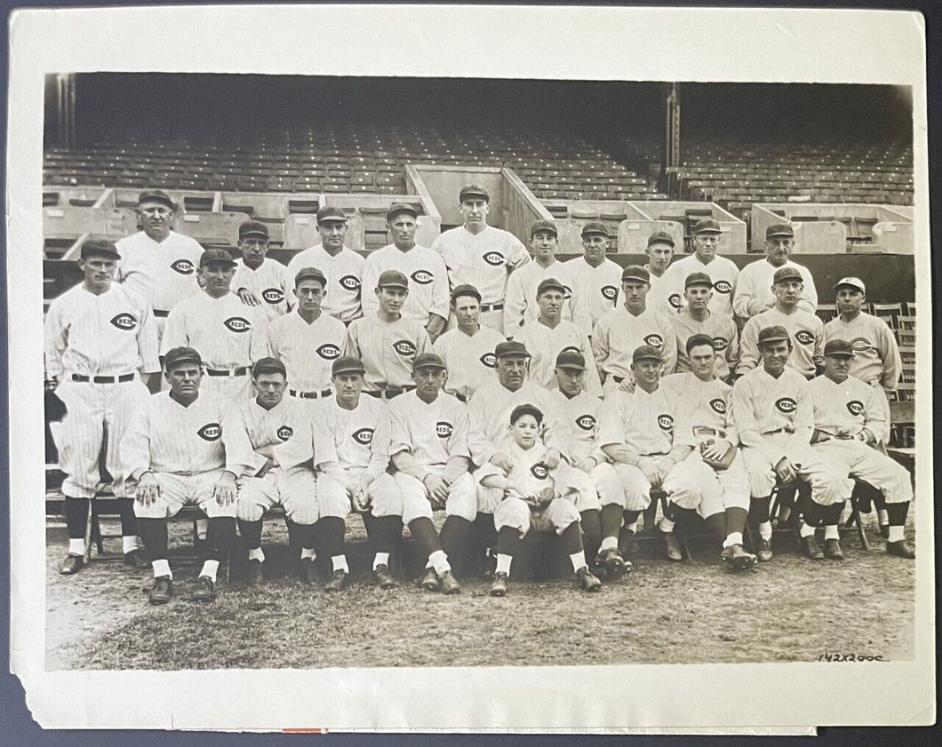 1926 Cincinnati Reds Team Photo MLB Baseball Redland Field Before Opening Day