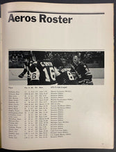 Load image into Gallery viewer, 1973 WHA Hockey Game Program Toronto Toros Houston Aeros Varsity Arena Howe
