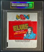 Load image into Gallery viewer, 1978 Donruss Elvis Collectors Series Wax Pack Wrapper iCert 5 Vintage Non Sports
