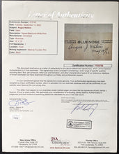 Load image into Gallery viewer, 1933 The Bluenose Print Champion Sailing Angus Walters Signed Autographed JSA
