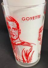 Load image into Gallery viewer, 1960-61 Phil Goyette York Peanut Butter Glass NHL Montreal Canadiens VTG
