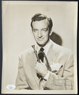 Harry James Autographed Photo Signed American Musician Big Band Trumpet JSA