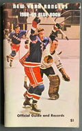 1968-69 New York Rangers Blue Book Media Guide And Record Book NHL Hockey