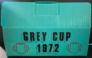 1972 Grey Cup CFL Lunch Box Press + VIP Issued + Postcard + Envelope Tiger-Cats