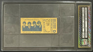 1966 Shea Stadium Beatles Slabbed Concert Ticket Queens NY Authenticated iCert