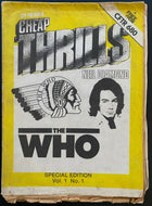 1976 Cheap Thrills Magazine 1st Issue Toronto Club Features Who + Neil Diamond