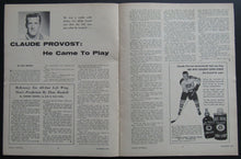 Load image into Gallery viewer, 1958 Hockey Pictorial Magazine Autographed By Eddie Litzenberger Blackhawks NHL
