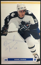 Load image into Gallery viewer, 1988 Daniel Marois Autographed NHL Hockey Toronto Maple Leafs Postcard Signed
