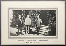 Load image into Gallery viewer, 1912 Type 1 Cabinet Photo Brome Lake Quebec Prime Minister Wilfrid Laurier
