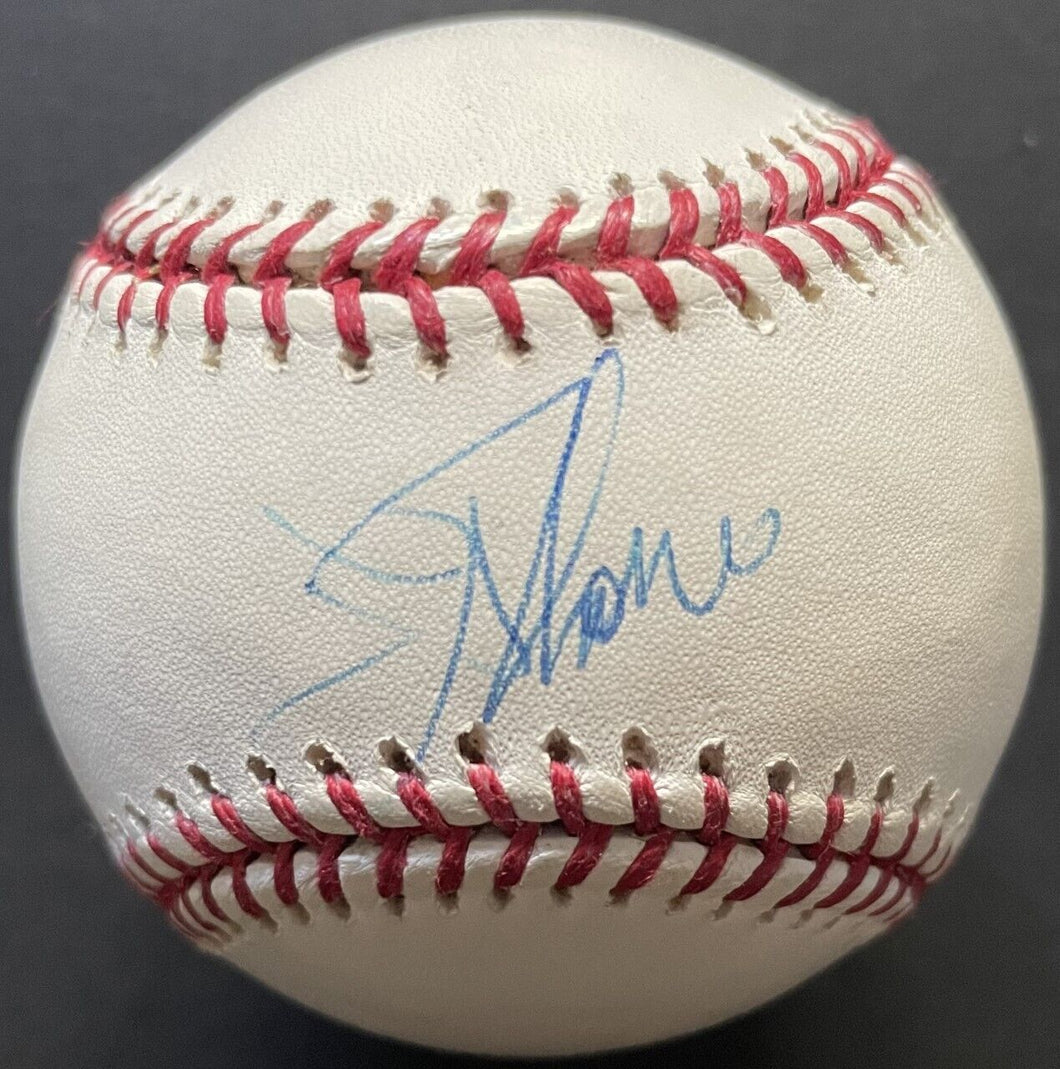 Jim Thome Autographed Major League Rawlings Baseball Signed Cleveland JSA COA