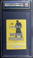 1998 Joe Cocker Working Personnel Concert Pass Across From Midnight Tour