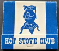 Hot Stove Club Unused Matchbook Toronto Maple Leaf Gardens Dinner Lounge