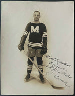 Lionel Conacher Autographed Rice Photo Signed Montreal Maroons Hockey JSA LOA