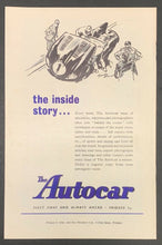 Load image into Gallery viewer, 1958 British Automobile Racing Program @ Goodwood Motor Circuit Vintage
