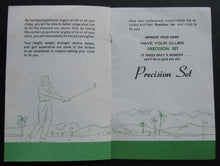 Load image into Gallery viewer, 1950s Golf Precision Set Booklet Vintage Instructional Book Sports Old
