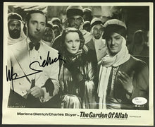 Load image into Gallery viewer, Marlene Dietrich Signed Garden Of Allah Photo Actress Singer Celebrity Auto JSA
