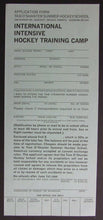 Load image into Gallery viewer, 1969 Tam O' Shanter Summer Hockey Schools Brochure + Application Form + Envelope
