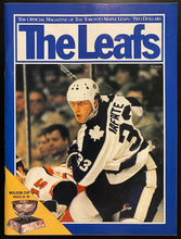 Load image into Gallery viewer, 1985 NHL Hockey Maple Leaf Gardens Program Toronto Leafs Bruins + Ticket Stub
