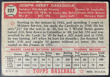 Load image into Gallery viewer, 1952 Topps Baseball #227 Joe Garagiola MLB Card Vintage Pittsburgh Pirates
