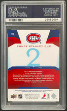 Load image into Gallery viewer, 2008 Upper Deck Howie Morenz Centennial Hockey Card #178 Montreal PSA Mint 9
