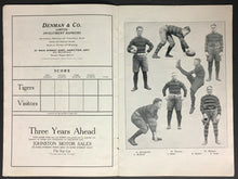 Load image into Gallery viewer, 1926 Hamilton Amateur Athletic Association Tiger Football Club Program Rare CFL
