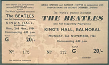 Load image into Gallery viewer, 1964 The Beatles Concert Ticket Kings Hall Balmoral Ireland iCert Authentic
