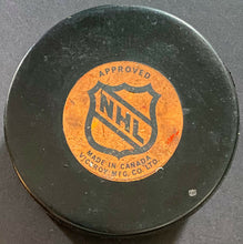 Load image into Gallery viewer, Vancouver Canucks NHL Game Used Viceroy Hockey Puck 1973-78 Vintage Logo
