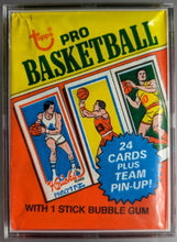 Load image into Gallery viewer, 1980 Topps Pro Basketball Wax Pack PSA NM 7 NBA Magic Johnson Larry Bird

