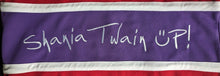 Load image into Gallery viewer, Shania Twain UP! Tour Hockey Jersey 06 + 07 Shoulder Patches Medium Pop Country
