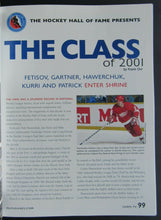 Load image into Gallery viewer, 2001 Air Canada Centre Maple Leafs 75th Anniversary Program Toronto vs Colorado
