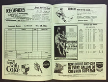 Load image into Gallery viewer, 1965 Boston Garden NHL Hockey Program Boston Bruins vs Detroit Red Wings Howe
