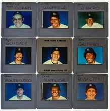 Load image into Gallery viewer, New York Yankees 9 Different 35mm Slides League Issued Vintage MLB
