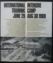 Load image into Gallery viewer, 1969 Tam O' Shanter Summer Hockey Schools Brochure + Application Form + Envelope
