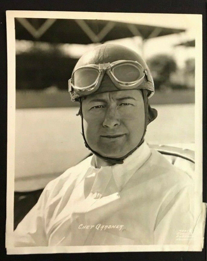 1936 Chet Gardner Photo Auto Racing Pioneer Indy 500 Picture Before The Race