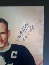 Load image into Gallery viewer, Ted Kennedy Large Signed Photo 16x20 NHL Hockey HOF Autographed LOA Maple Leafs

