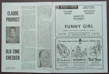 Load image into Gallery viewer, 1966 Maple Leaf Gardens NHL Program Insert + Ticket Stub - Toronto vs Montreal
