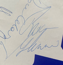 Load image into Gallery viewer, 1971/72 Toronto Maple Leafs Signed x12 Program Horton Sittler NHL HOF LOA VTG
